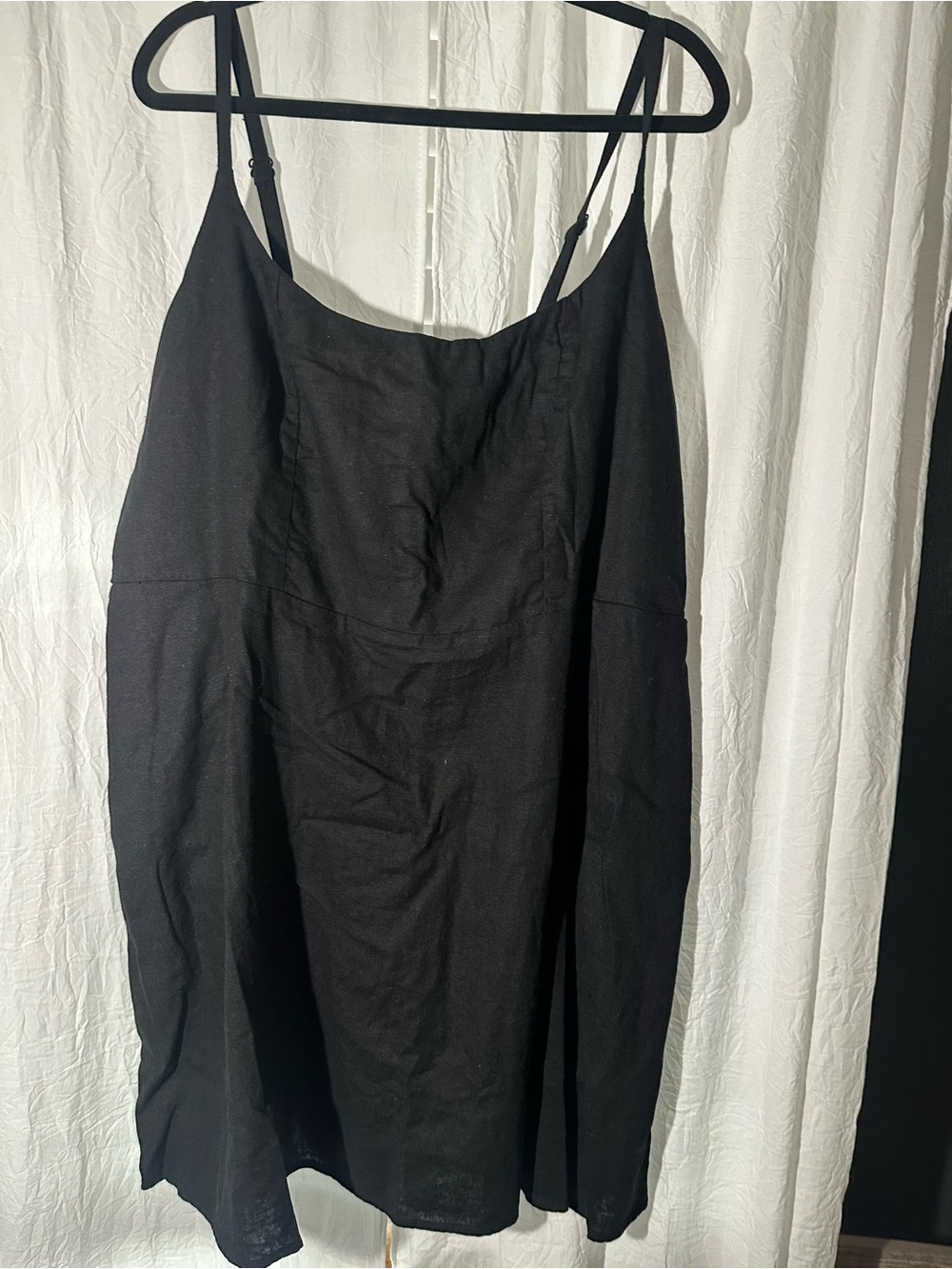 Old Navy Black Spaghetti Strap Dress